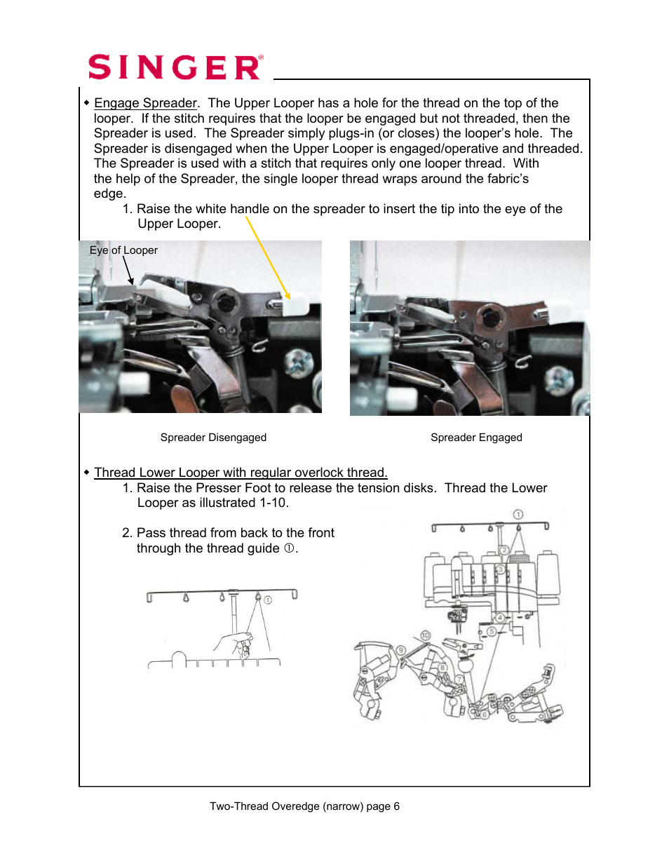 SINGER 14T968DC User Manual | Page 37 / 109