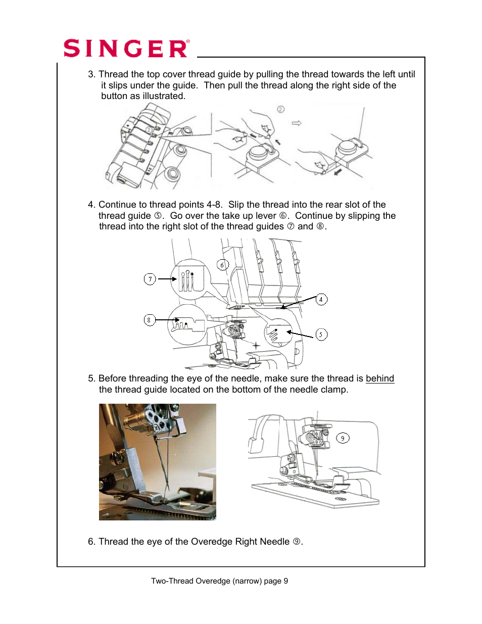 SINGER 14T968DC User Manual | Page 40 / 109