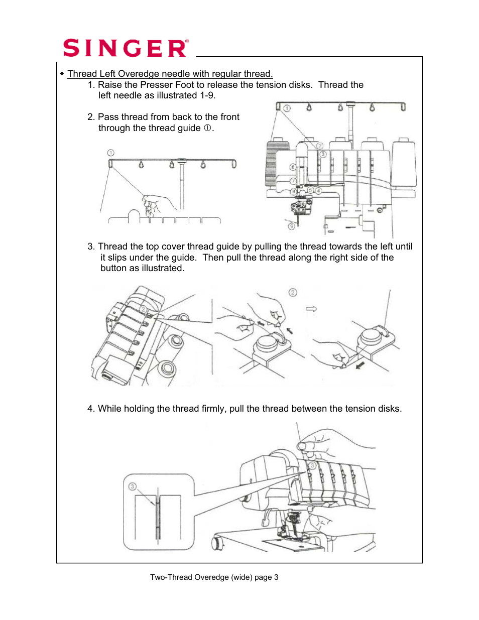 SINGER 14T968DC User Manual | Page 44 / 109
