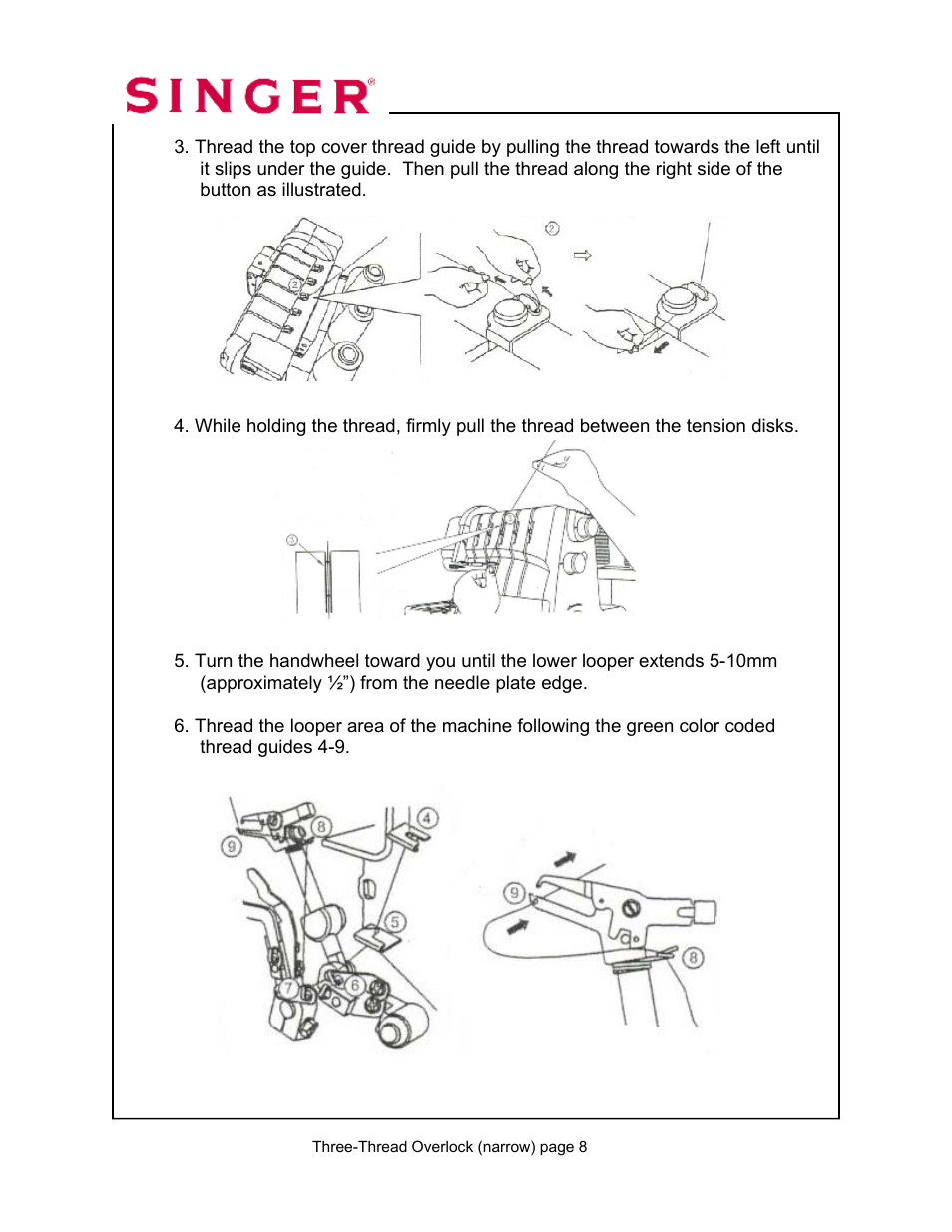 SINGER 14T968DC User Manual | Page 55 / 109