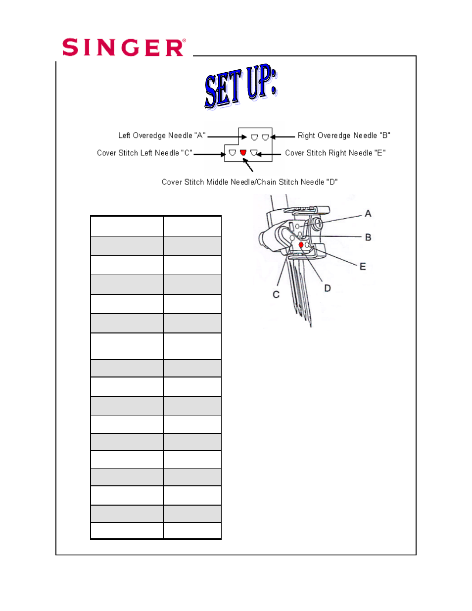 Needle | SINGER 14T968DC User Manual | Page 6 / 109