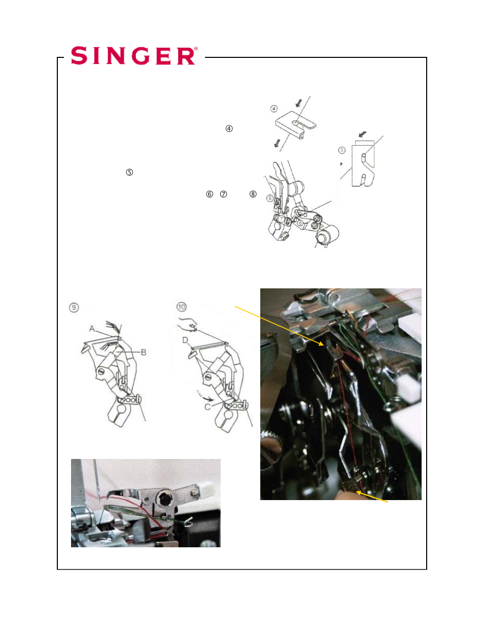 SINGER 14T968DC User Manual | Page 72 / 109