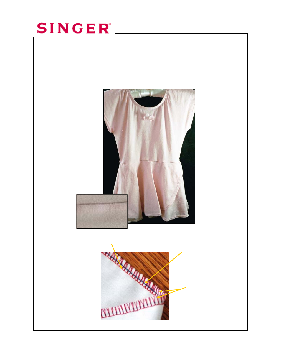 Three-thread ultra-stretch mock safety stitch | SINGER 14T968DC User Manual | Page 98 / 109