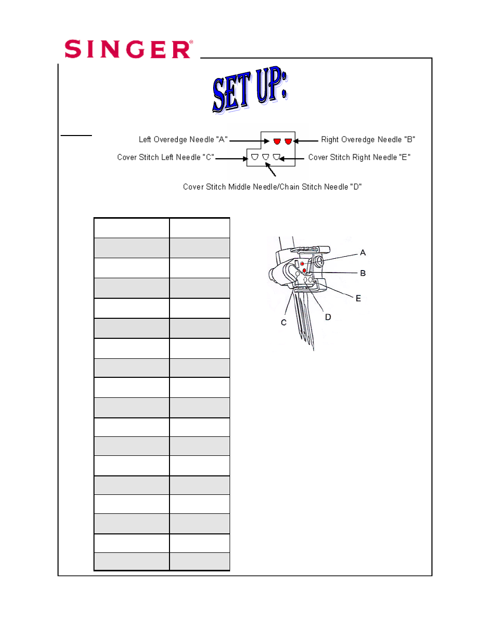 Needle | SINGER 14T968DC User Manual | Page 99 / 109