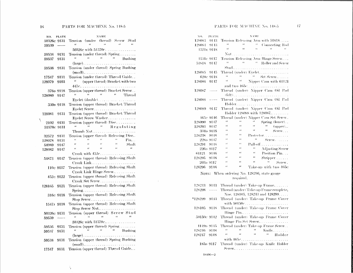 SINGER 148-5 User Manual | Page 8 / 24