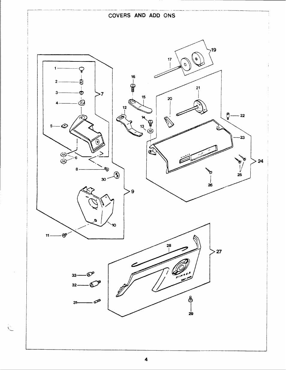 SINGER 1425 User Manual | Page 7 / 44