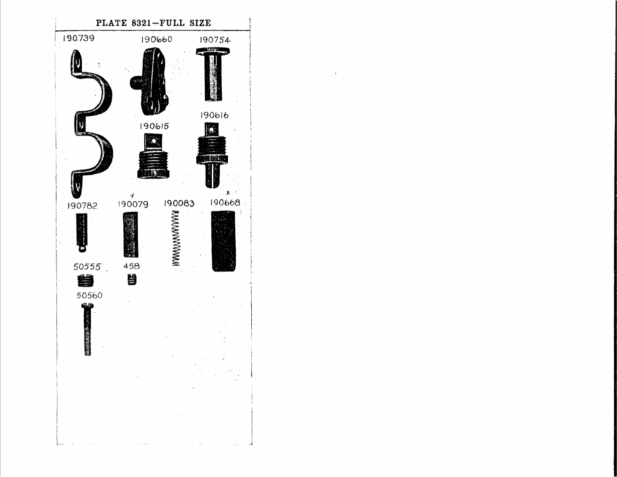 Plate 8321-full size | SINGER 101-1 User Manual | Page 23 / 23