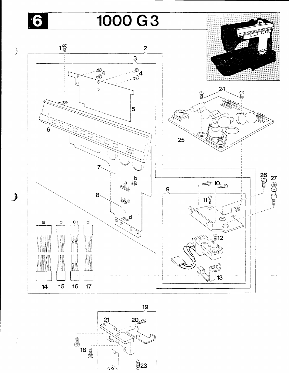 SINGER XL-1000 User Manual | Page 16 / 27