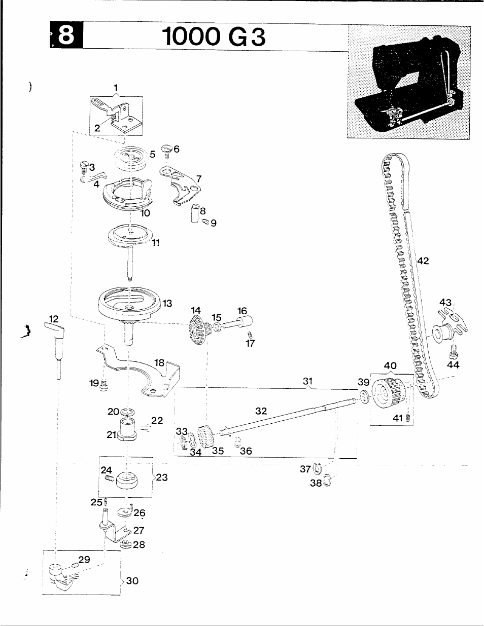 SINGER XL-1000 User Manual | Page 20 / 27