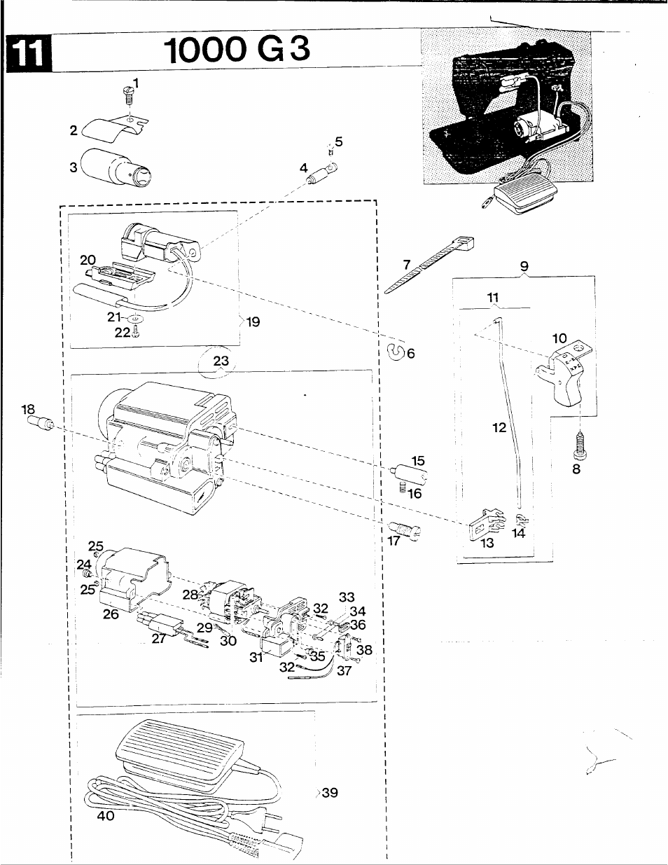 SINGER XL-1000 User Manual | Page 25 / 27