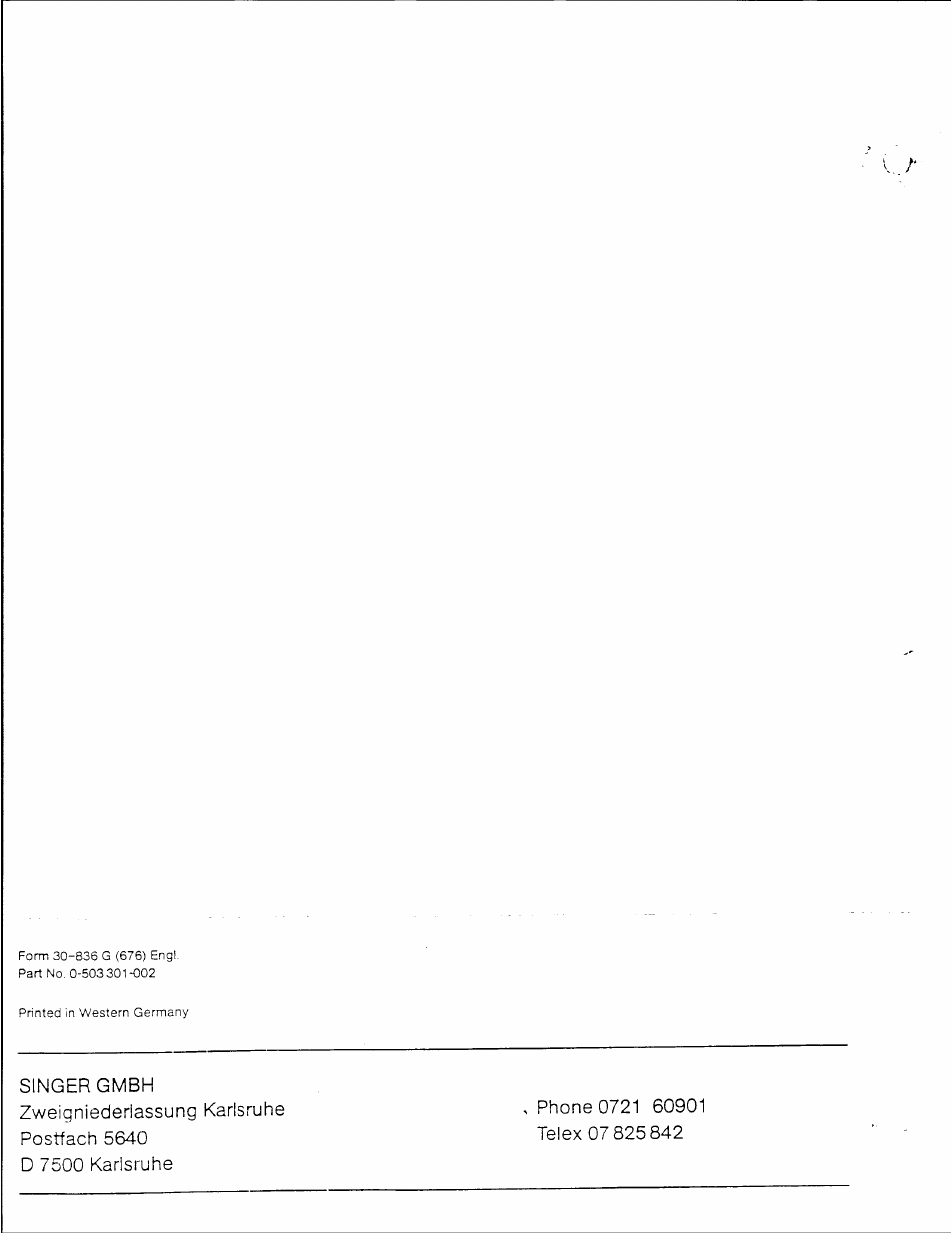 SINGER XL-1000 User Manual | Page 3 / 27