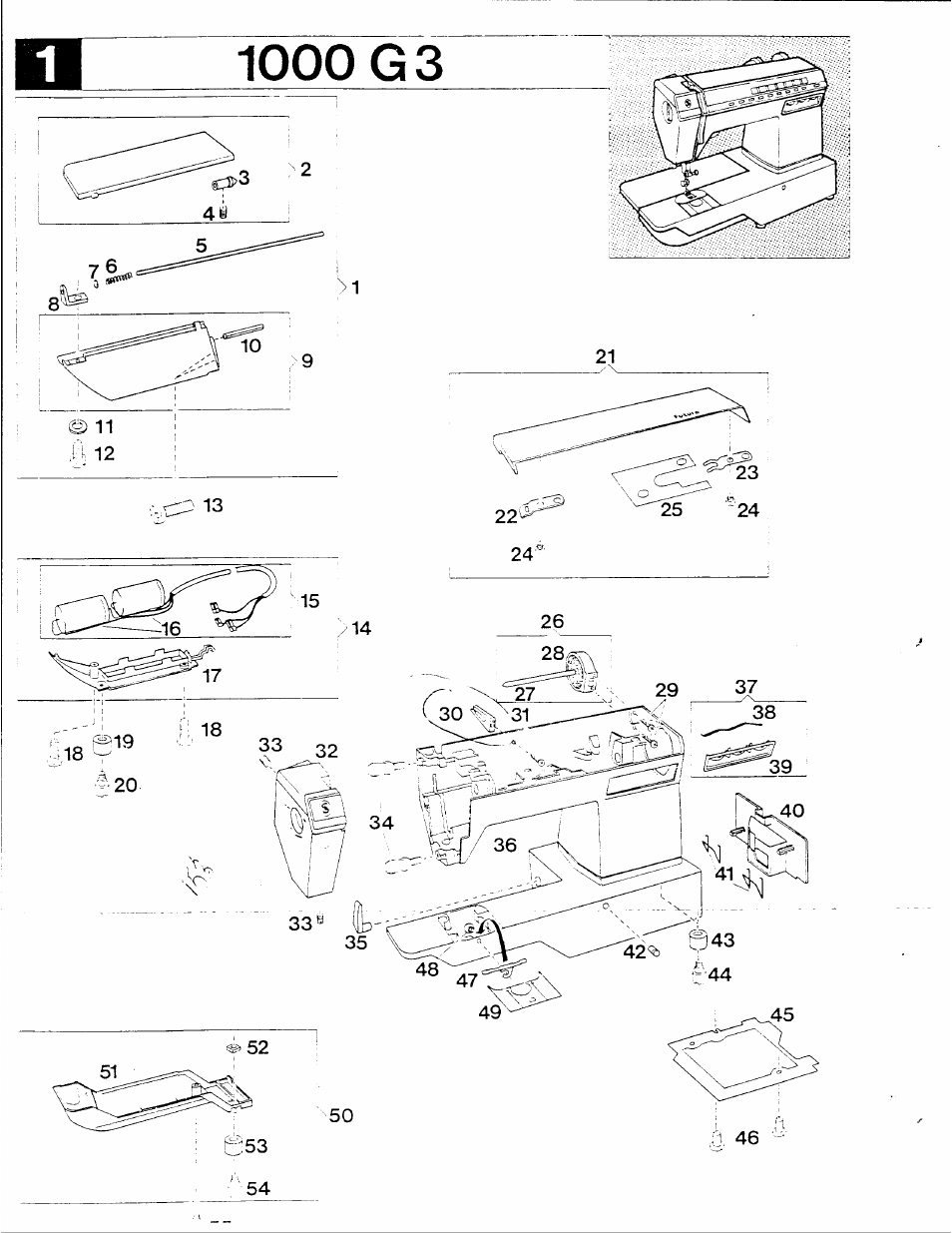 SINGER XL-1000 User Manual | Page 5 / 27