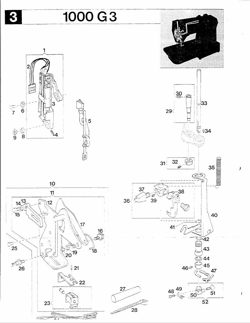 1000 g 3 | SINGER XL-1000 User Manual | Page 9 / 27