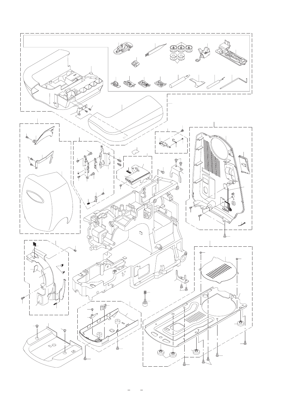 SINGER XL-5000 User Manual | Page 4 / 54
