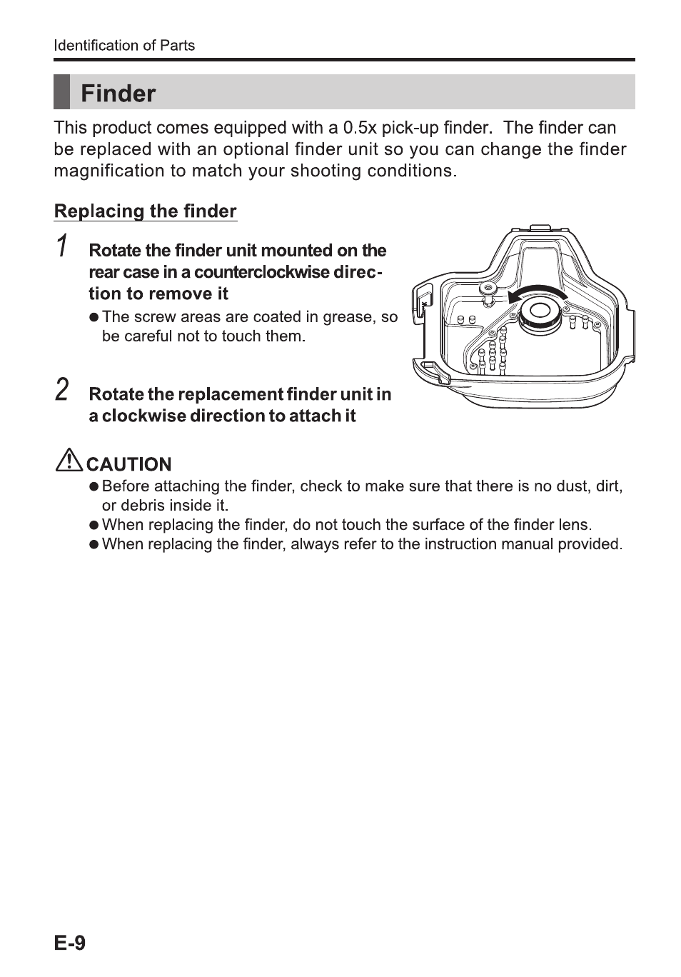 Sea & Sea RDX-550D User Manual | Page 10 / 31