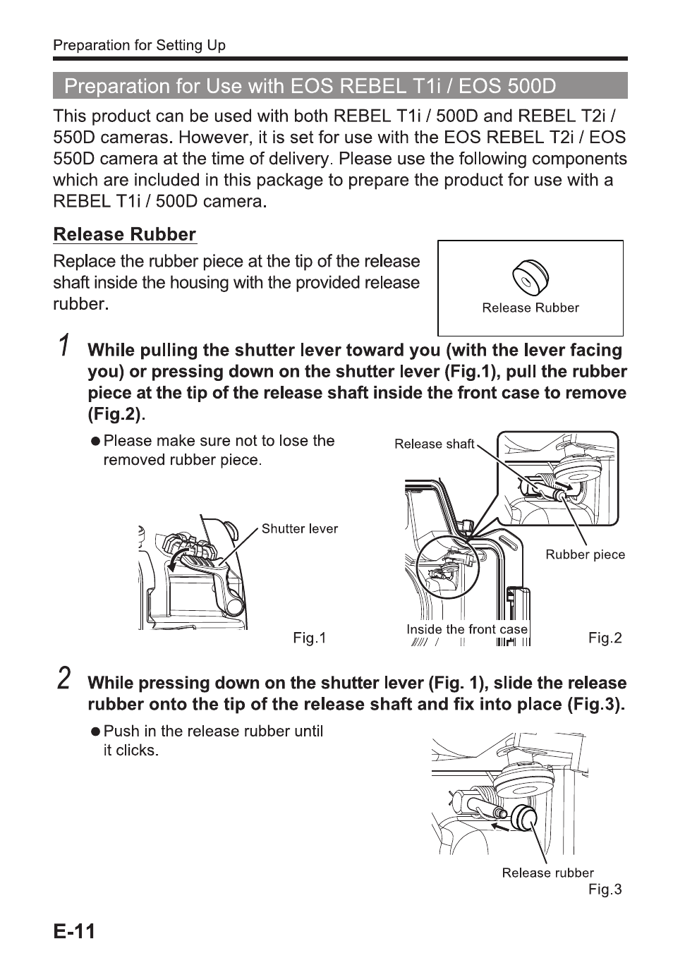 Sea & Sea RDX-550D User Manual | Page 12 / 31