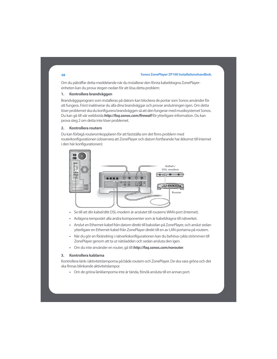 Sonos ZonePlayer ZP100 User Manual | Page 72 / 132