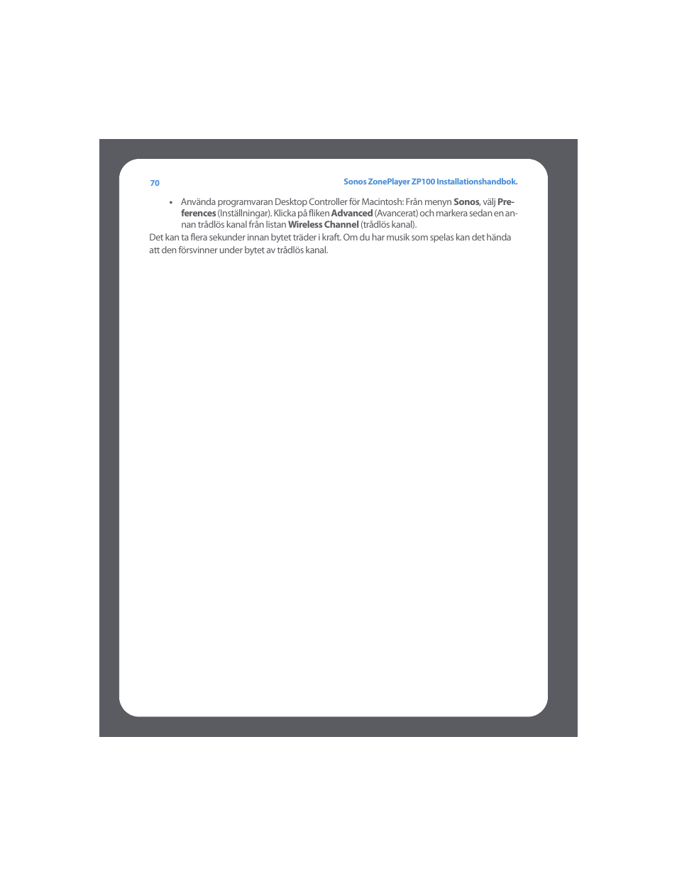 Sonos ZonePlayer ZP100 User Manual | Page 74 / 132
