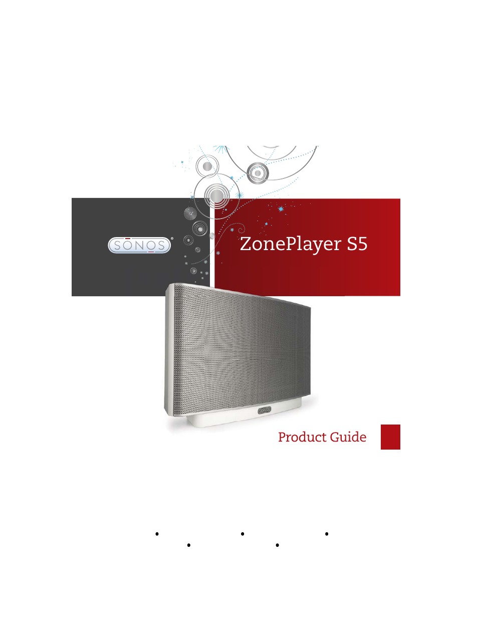 Sonos ZonePlayer S5 User Manual | 180 pages