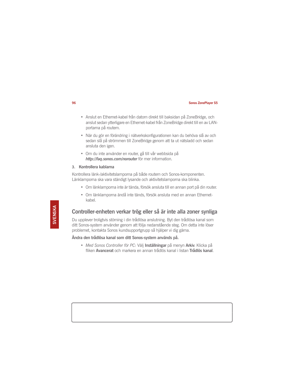 Sonos ZonePlayer S5 User Manual | Page 103 / 180