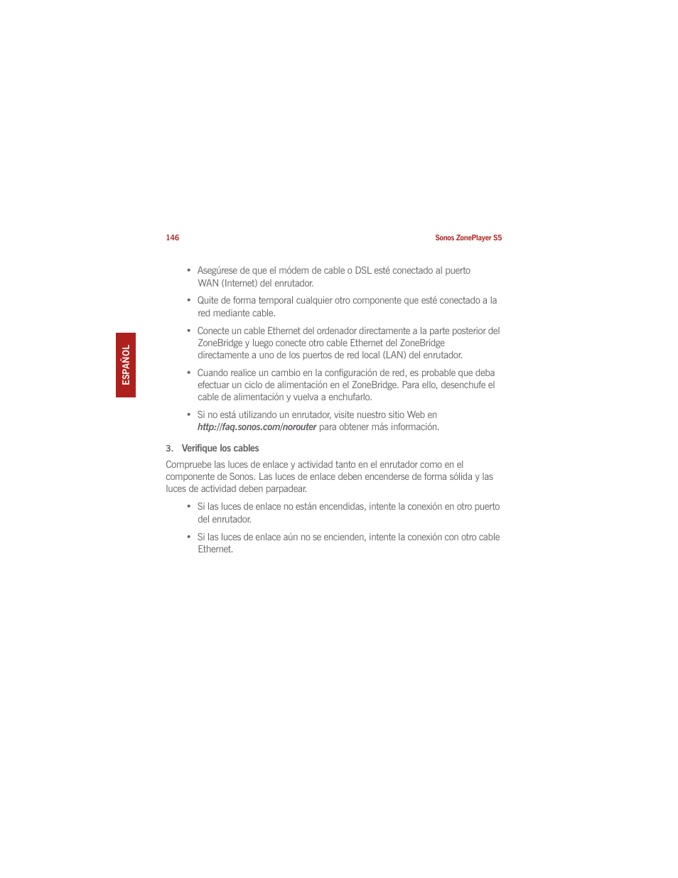 Sonos ZonePlayer S5 User Manual | Page 152 / 180