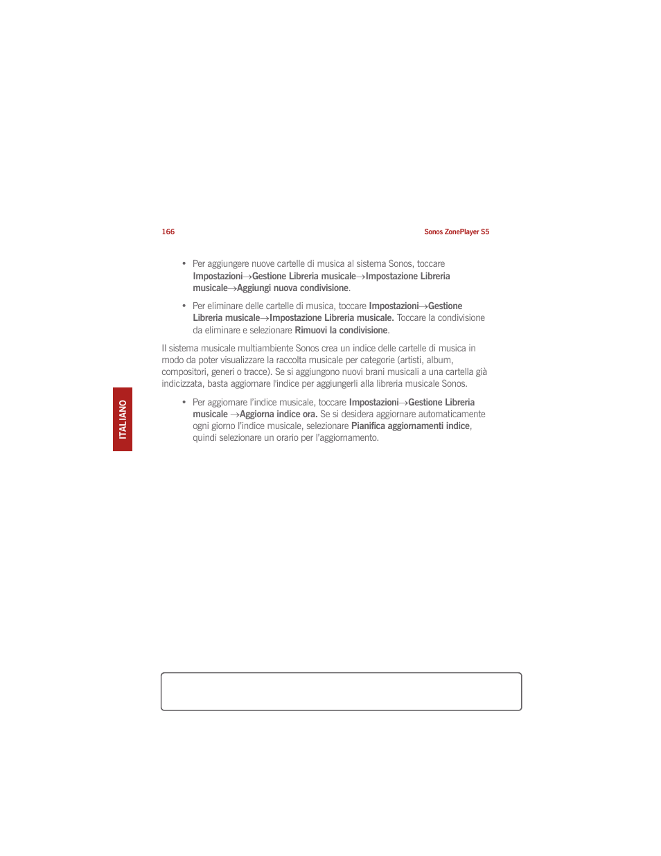 Sonos ZonePlayer S5 User Manual | Page 171 / 180