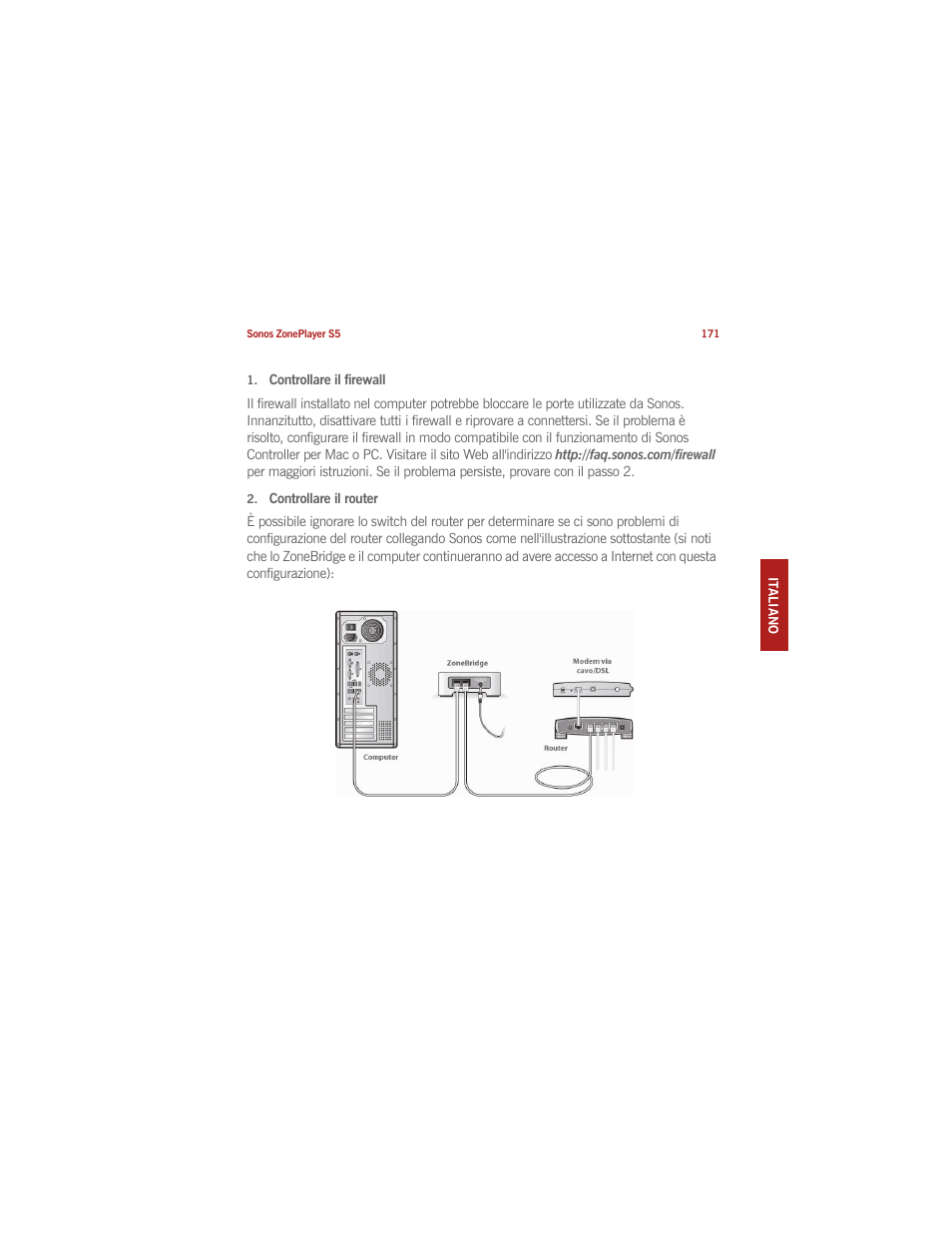 Sonos ZonePlayer S5 User Manual | Page 176 / 180