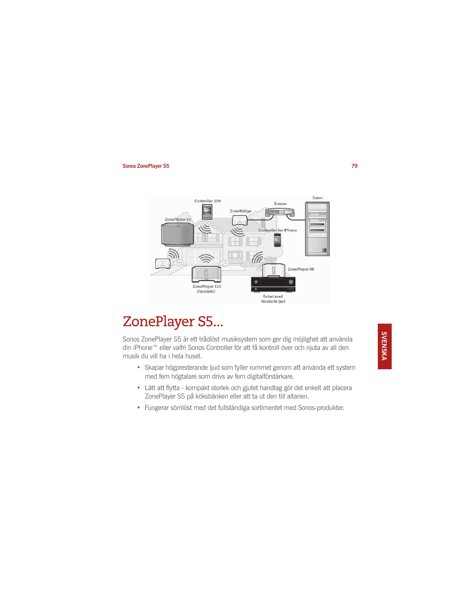 Zoneplayer s5 | Sonos ZonePlayer S5 User Manual | Page 86 / 180