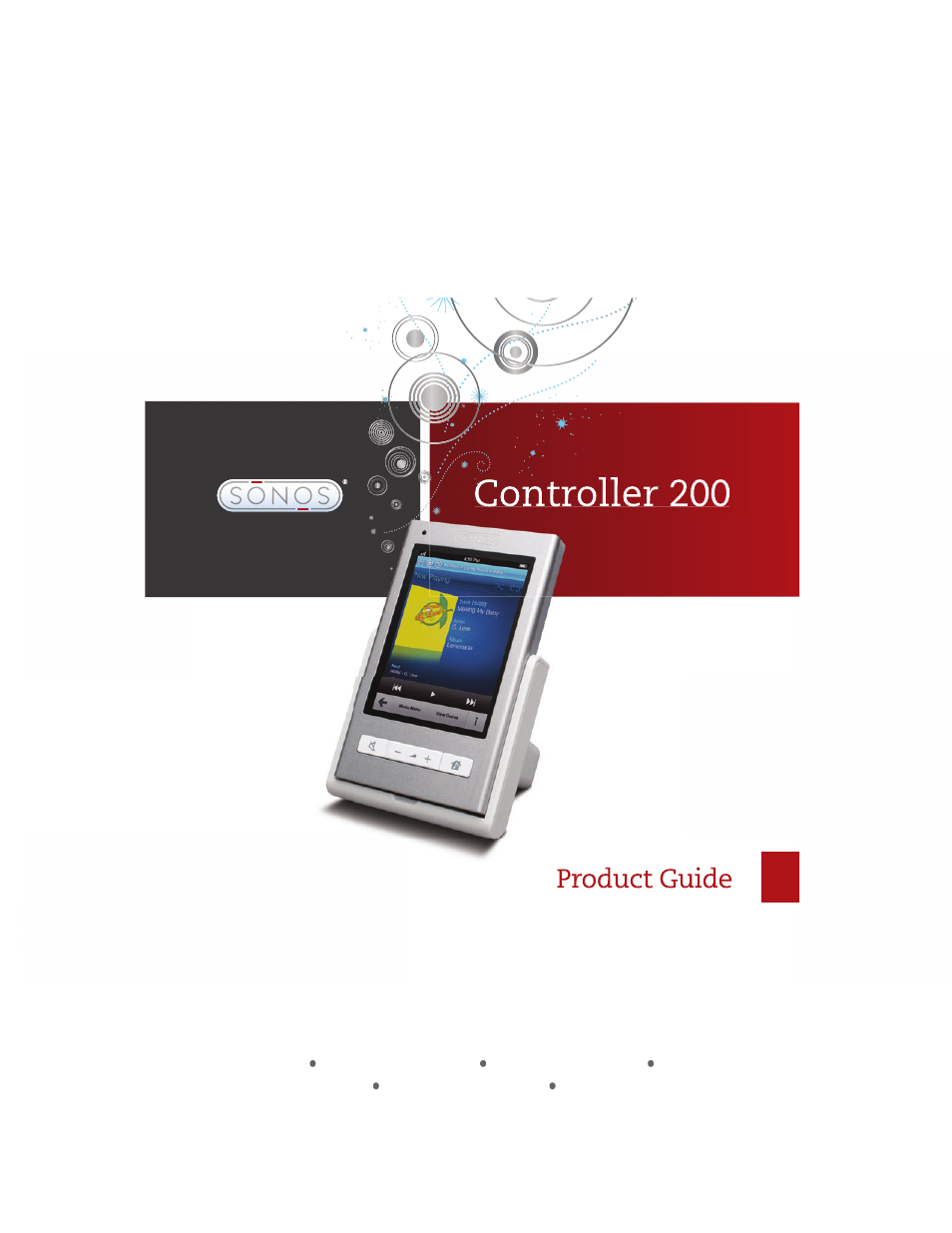Sonos CONTROLLER 200 User Manual | 122 pages