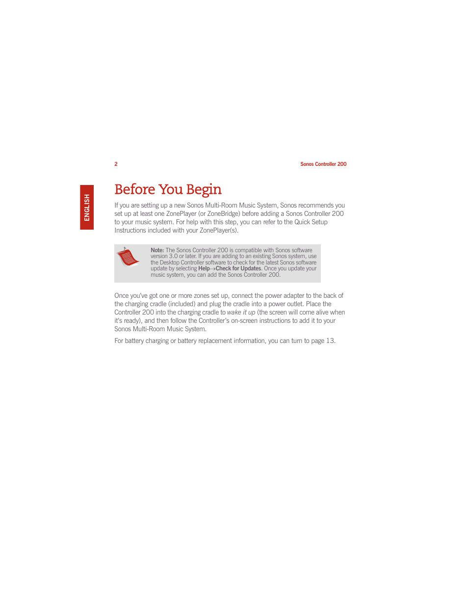 Before you begin | Sonos CONTROLLER 200 User Manual | Page 12 / 122
