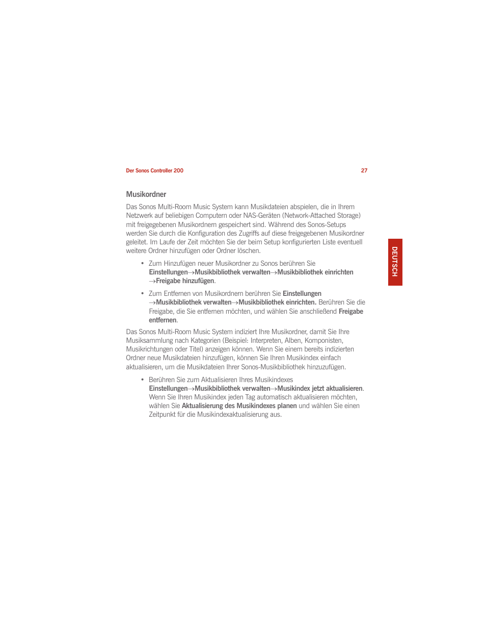 Sonos CONTROLLER 200 User Manual | Page 37 / 122