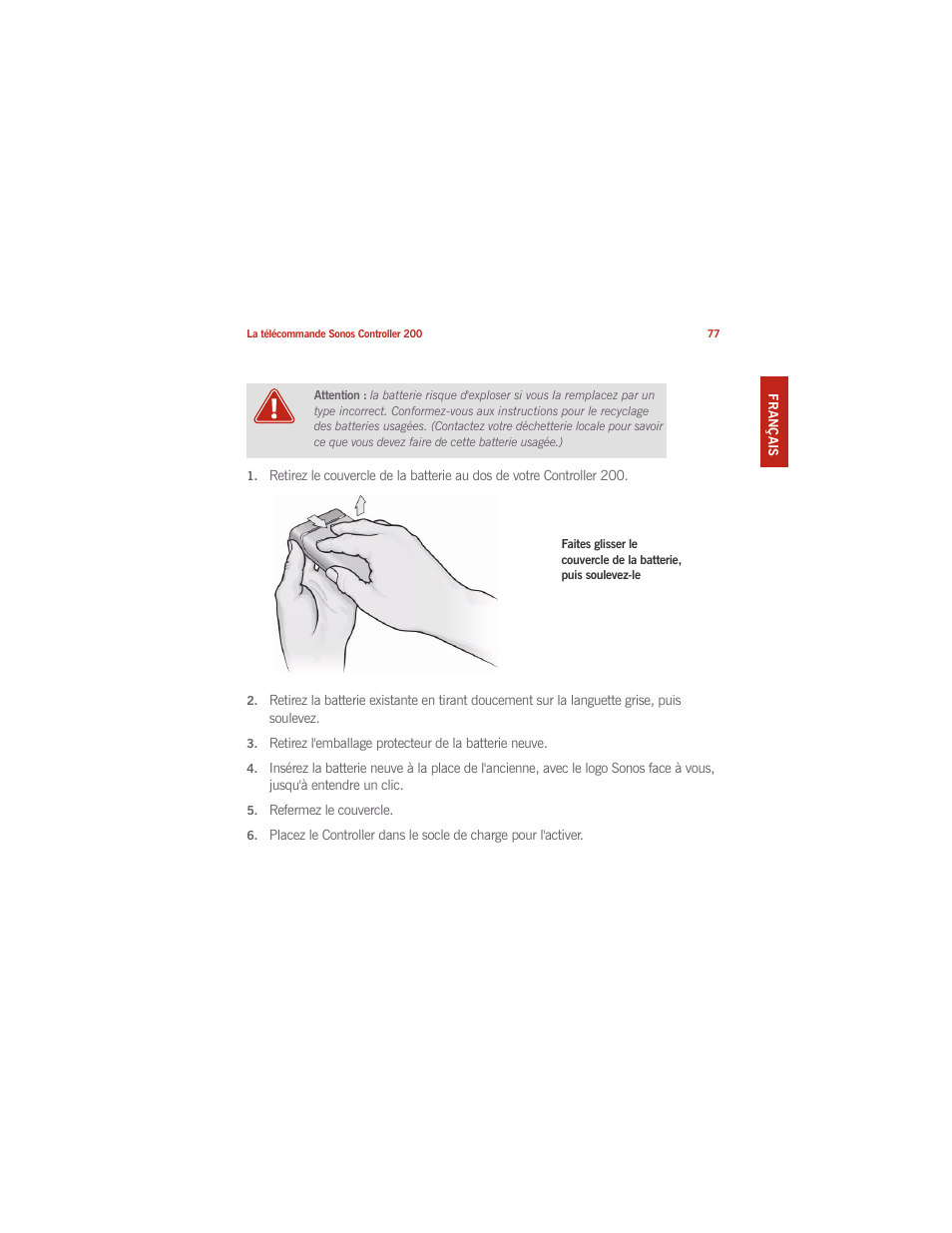 Sonos CONTROLLER 200 User Manual | Page 87 / 122