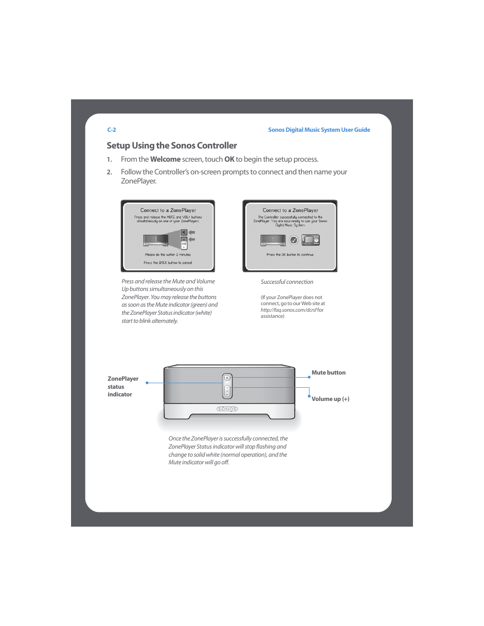Setup using the sonos controller | Sonos Digital Music System User Manual | Page 104 / 114