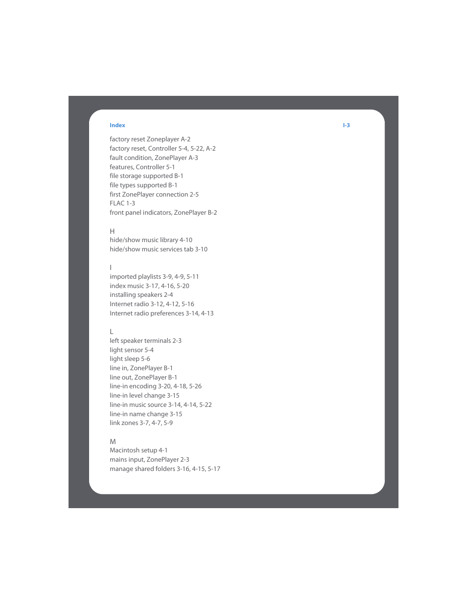 Sonos Digital Music System User Manual | Page 109 / 114