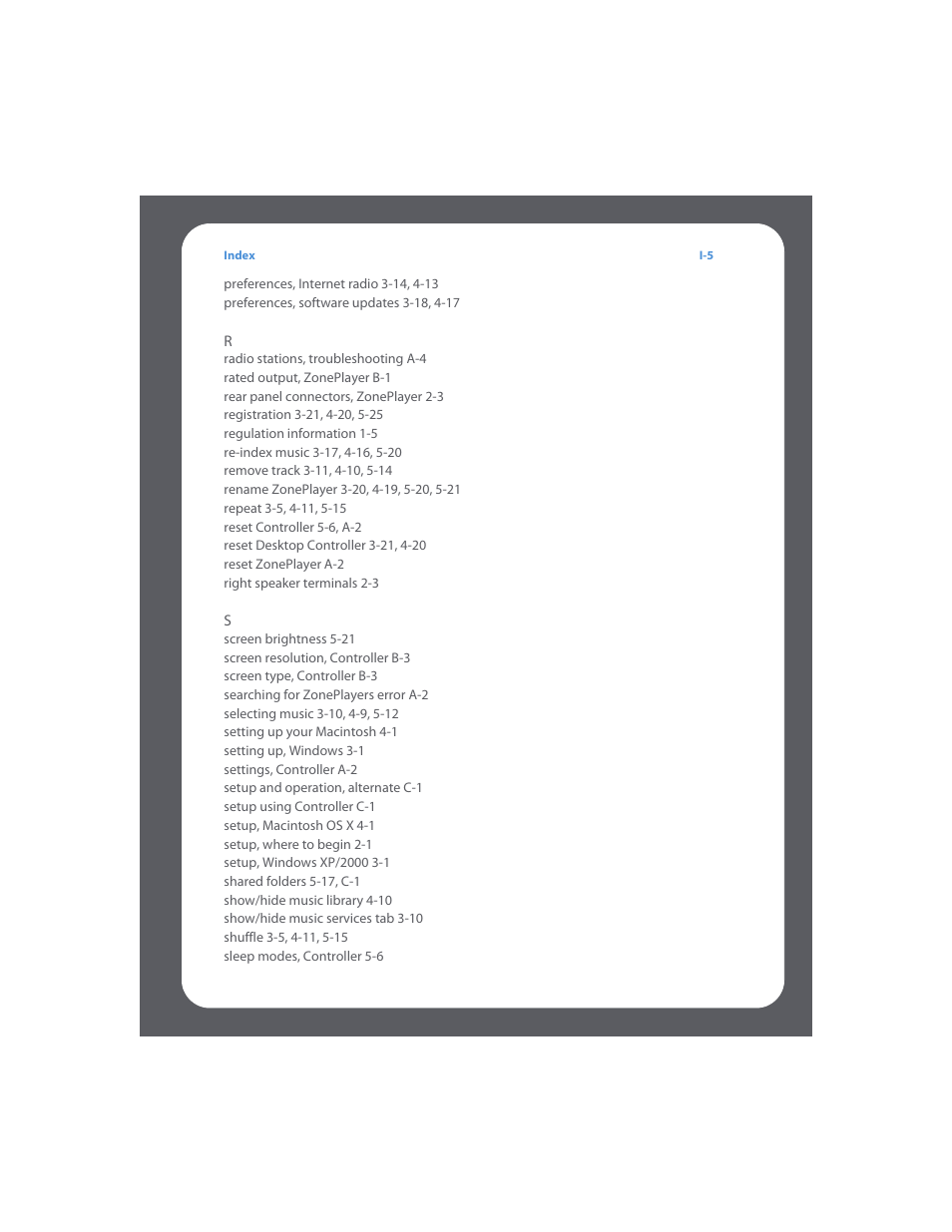 Sonos Digital Music System User Manual | Page 111 / 114