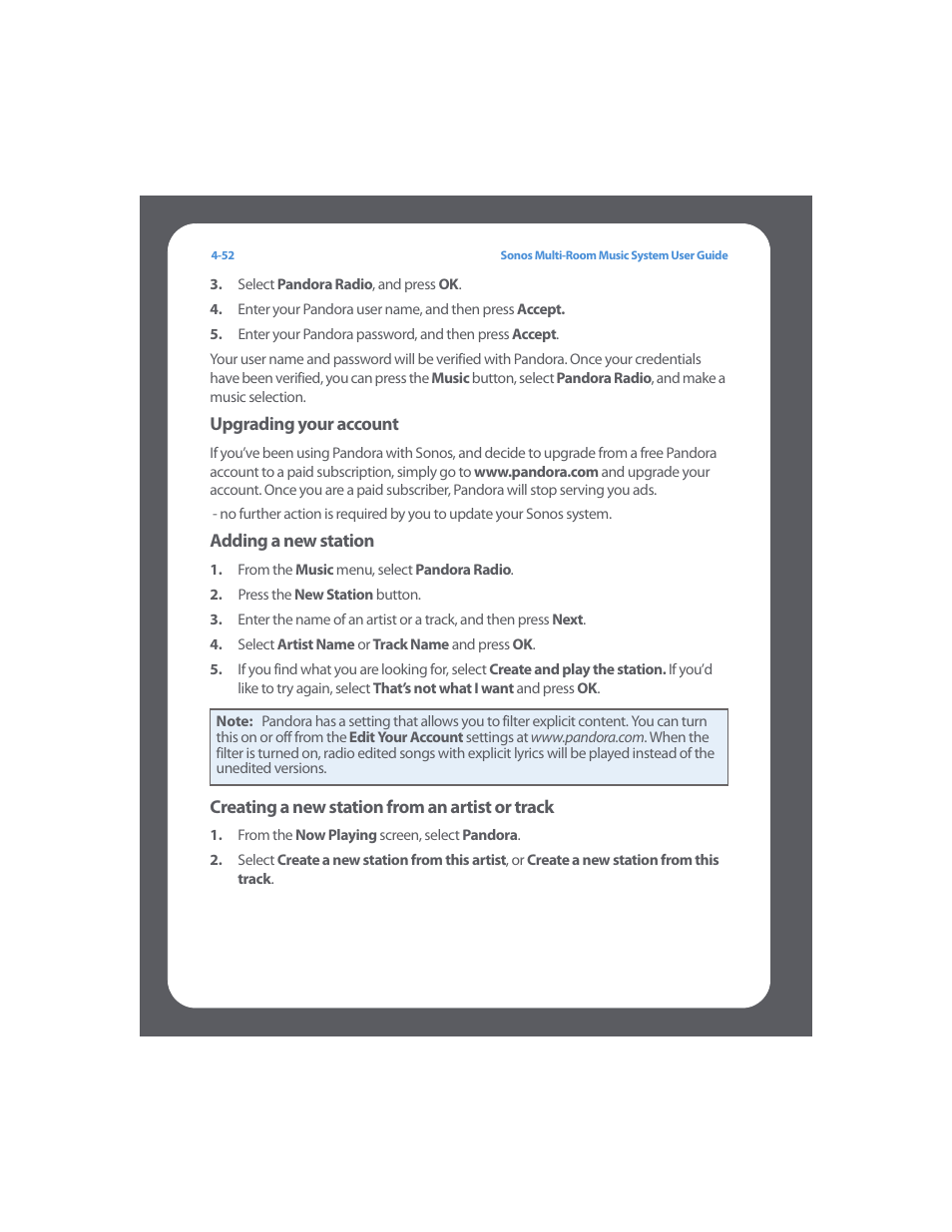 Sonos Multi-Room Music System User Manual | Page 104 / 222