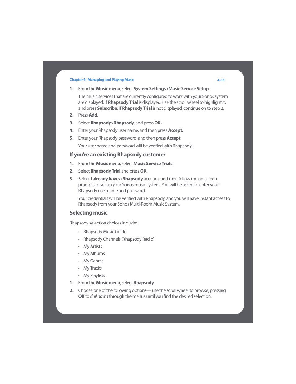 Sonos Multi-Room Music System User Manual | Page 115 / 222