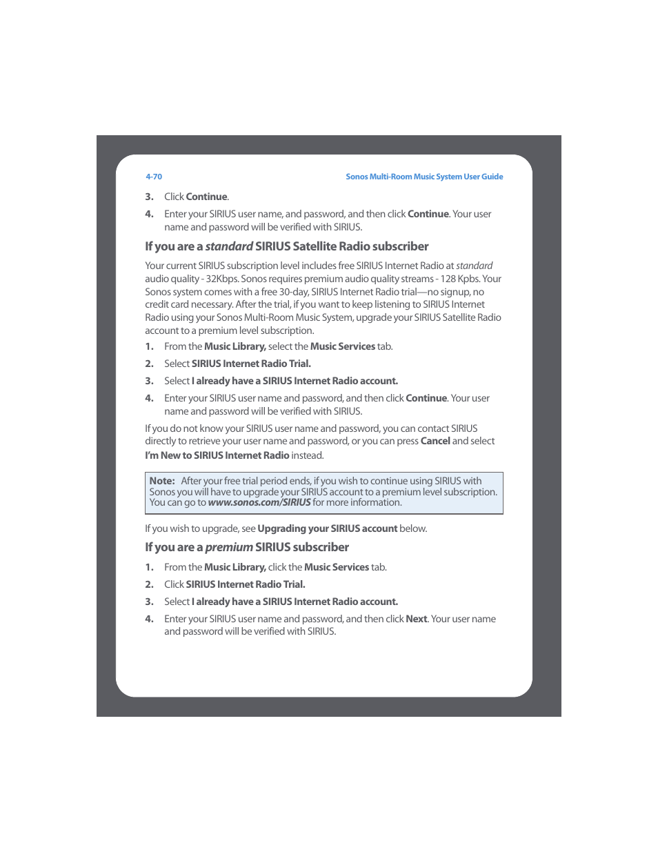 Sonos Multi-Room Music System User Manual | Page 122 / 222