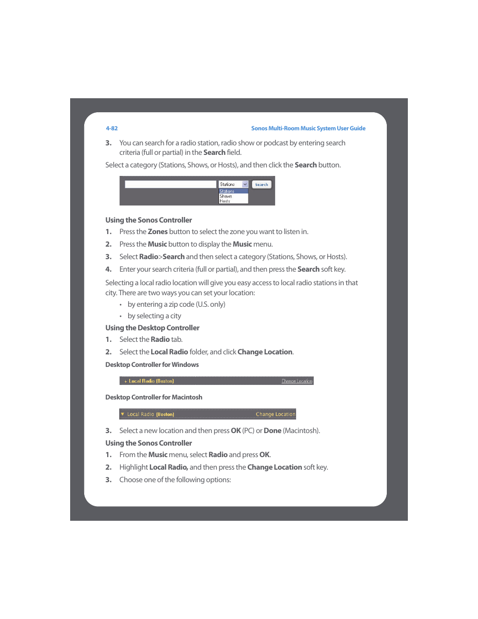 Sonos Multi-Room Music System User Manual | Page 134 / 222