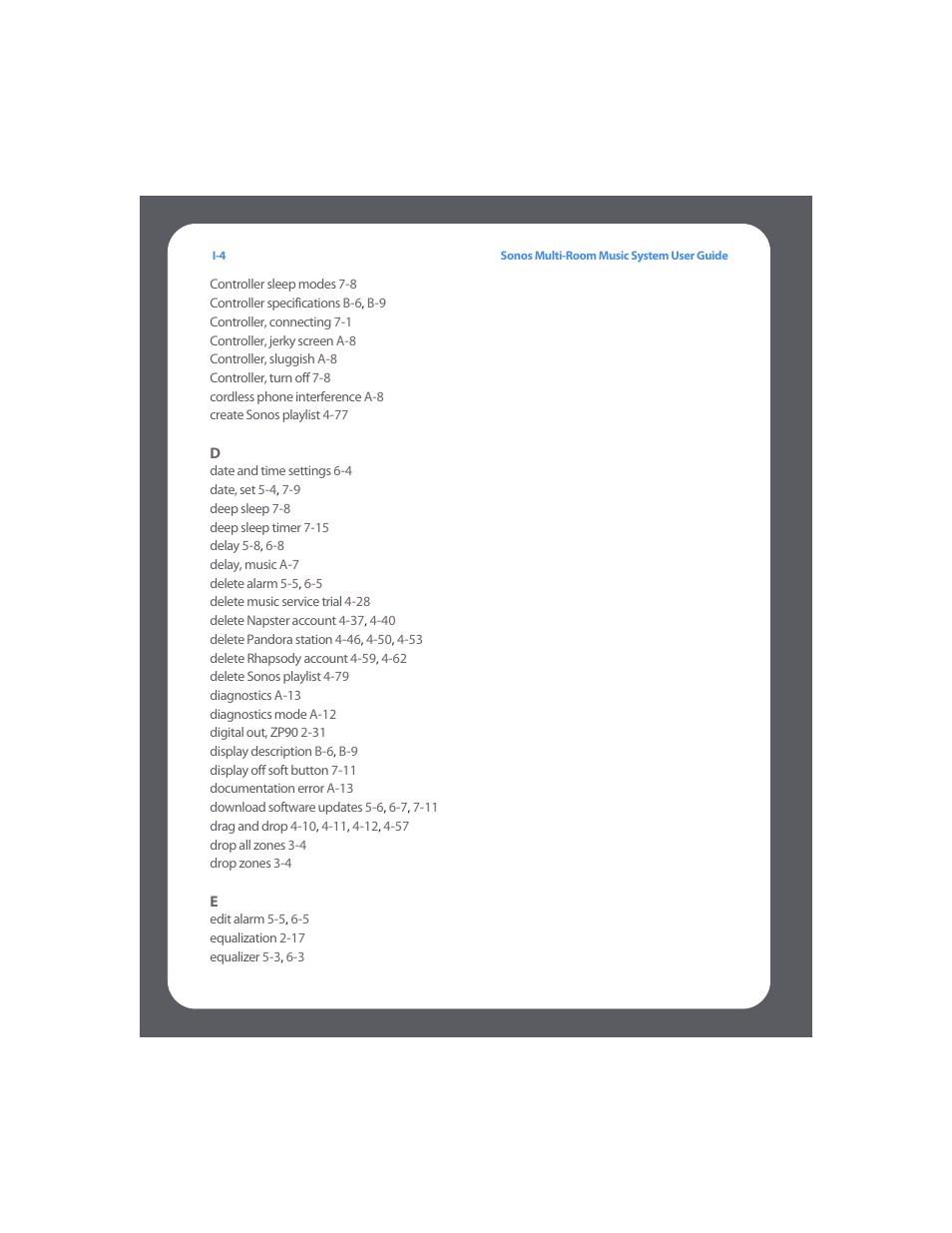 Sonos Multi-Room Music System User Manual | Page 211 / 222