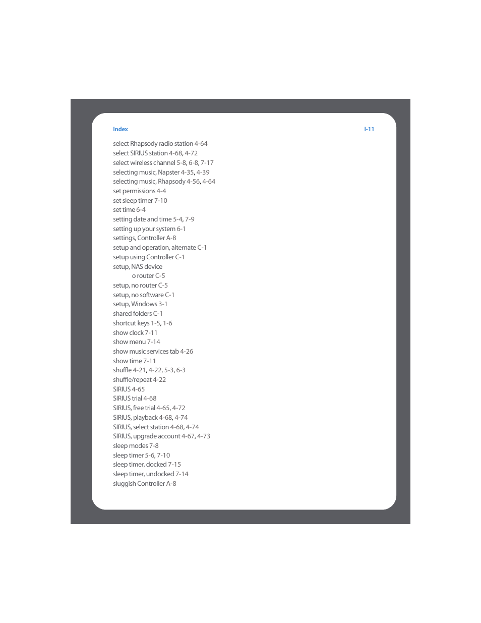 Sonos Multi-Room Music System User Manual | Page 218 / 222
