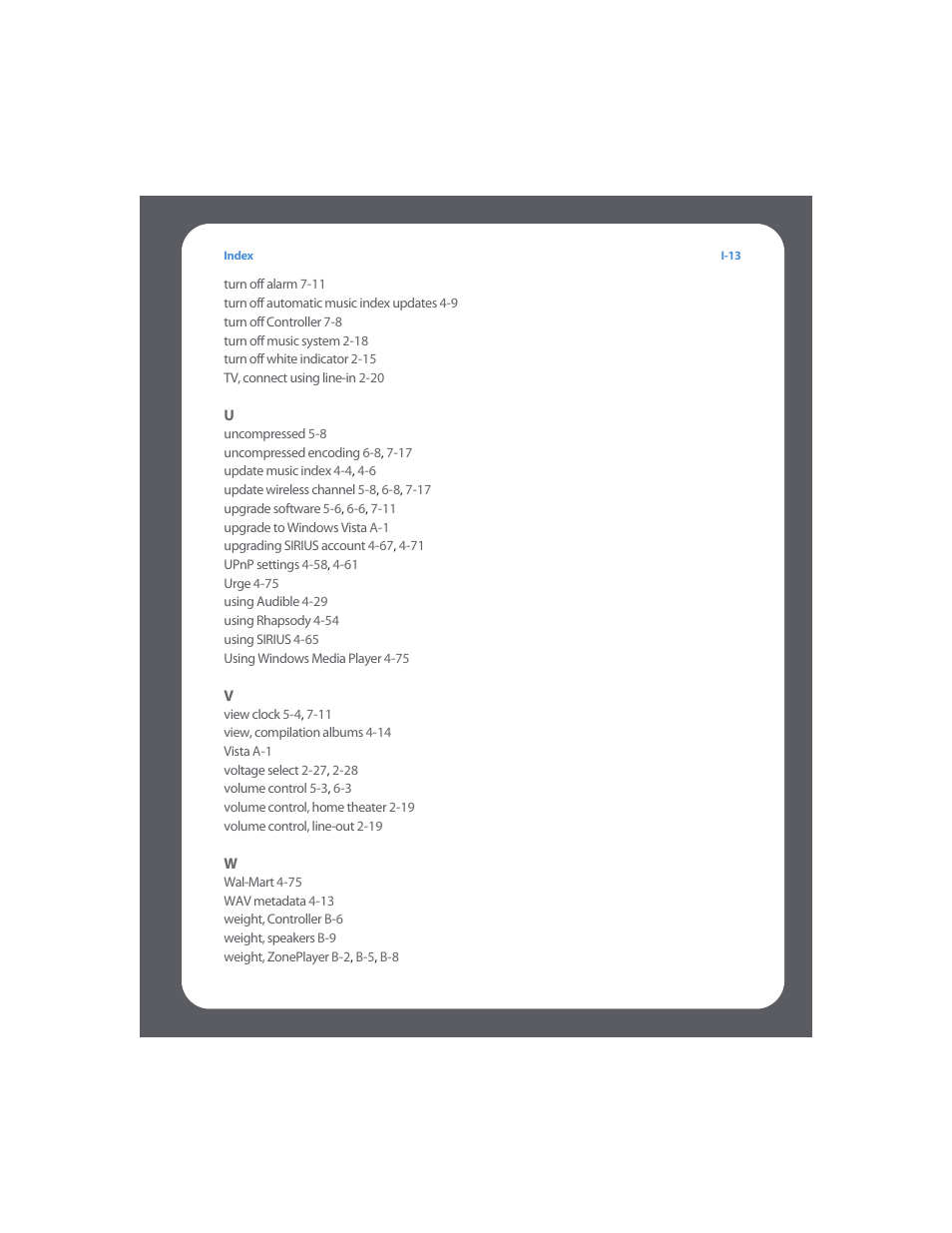 Sonos Multi-Room Music System User Manual | Page 220 / 222