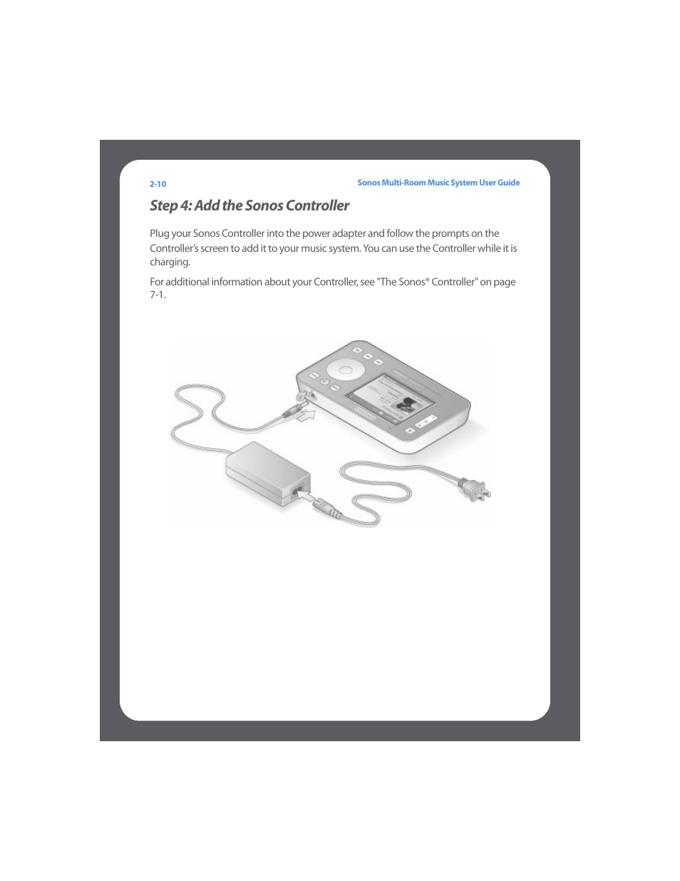 Step 4: add the sonos controller | Sonos Multi-Room Music System User Manual | Page 25 / 222