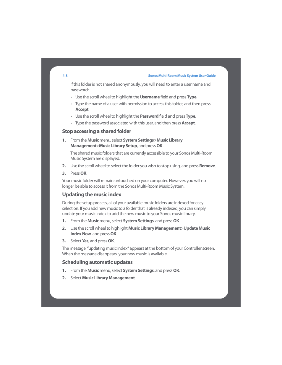 Sonos Multi-Room Music System User Manual | Page 60 / 222