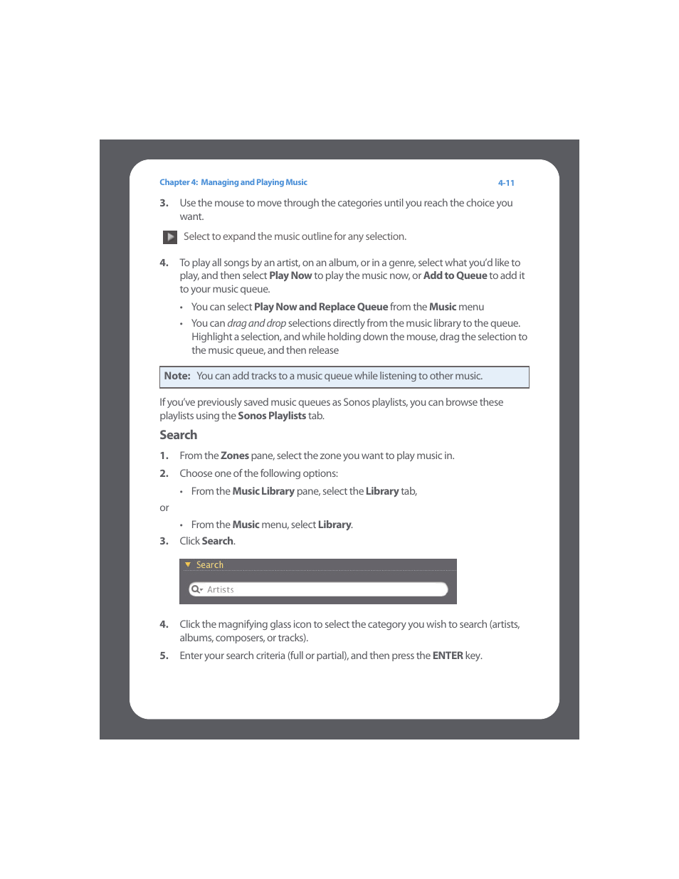 Sonos Multi-Room Music System User Manual | Page 63 / 222