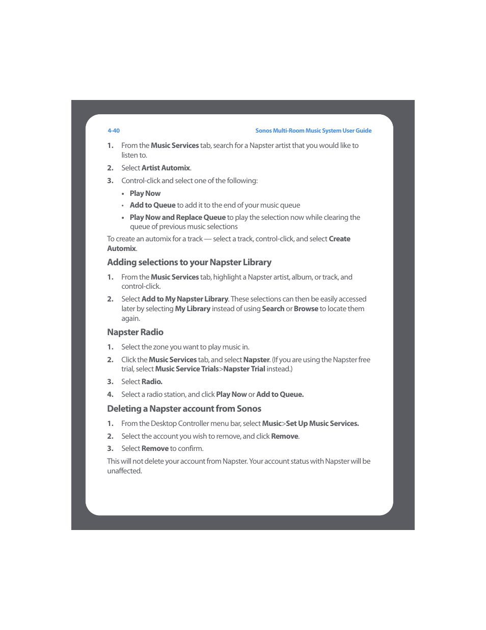 Sonos Multi-Room Music System User Manual | Page 92 / 222