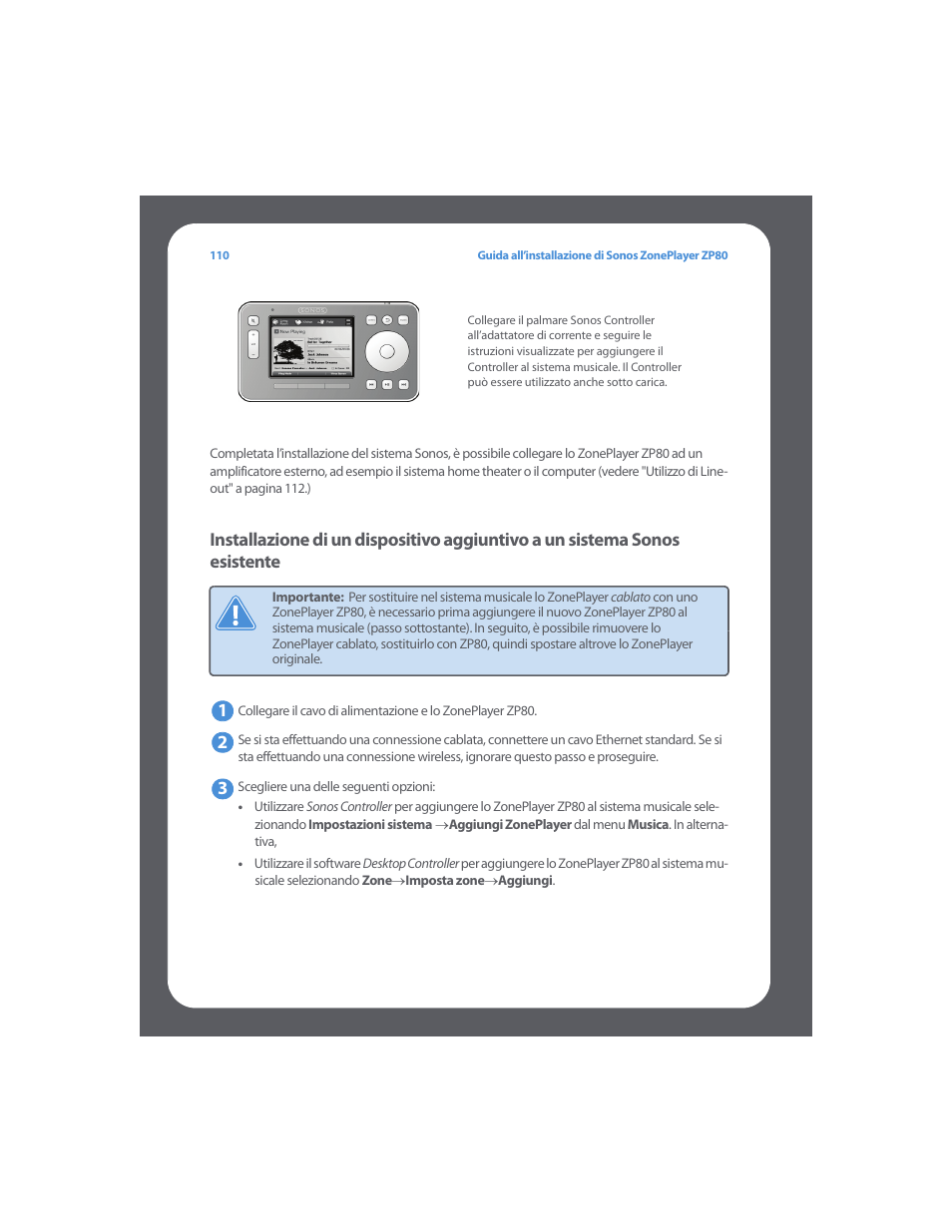 Sonos ZonePlayer ZP80 User Manual | Page 114 / 128