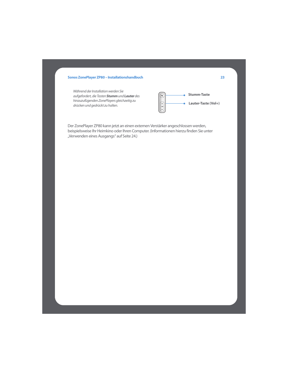 Sonos ZonePlayer ZP80 User Manual | Page 27 / 128
