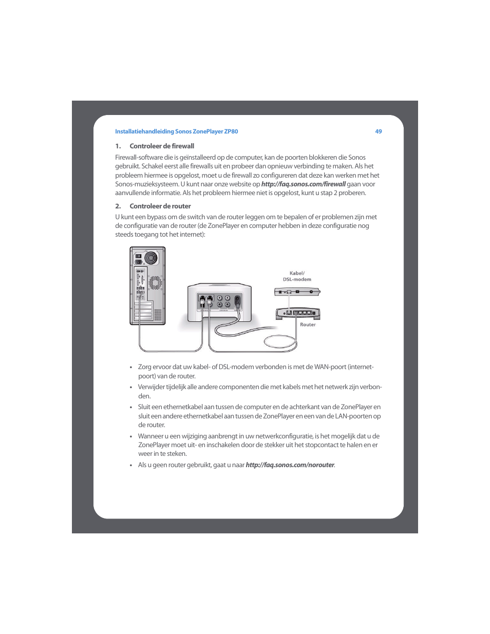 Sonos ZonePlayer ZP80 User Manual | Page 53 / 128