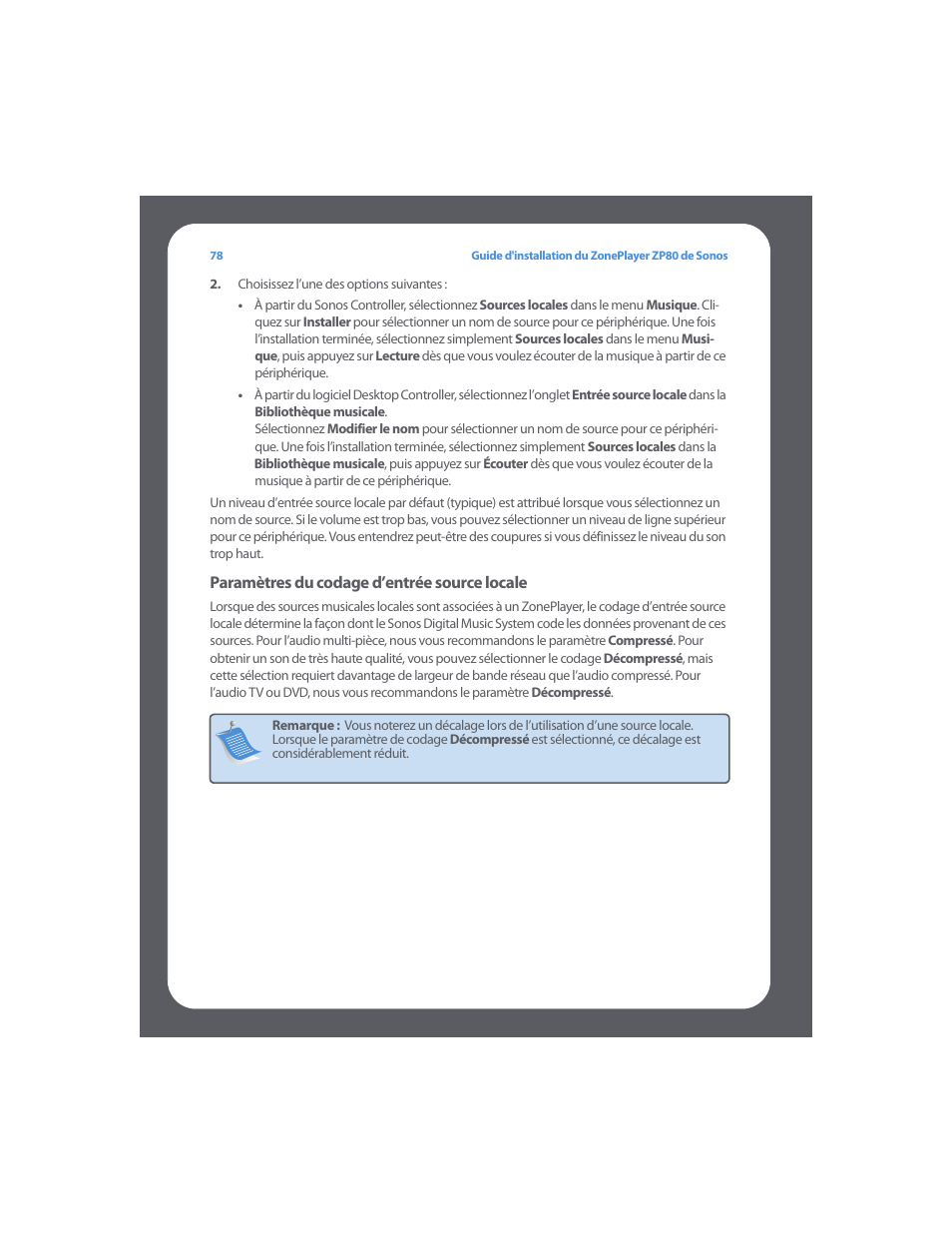 Sonos ZonePlayer ZP80 User Manual | Page 82 / 128